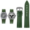 13Nylon_Strap_for_New_Zenith_Defy_22-23mm_ Green Nylon Strap Bracelet for Zenith Defy 9000 Series