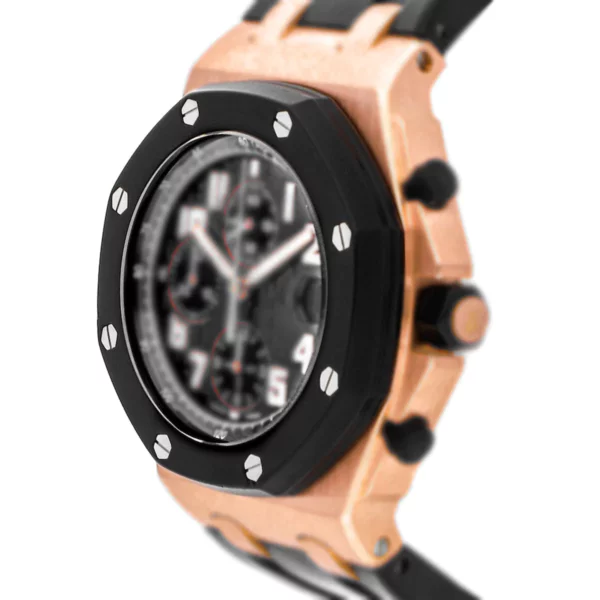 Audemars-Piguet-Royal-Oak-Offshore-25940-Watch-Bezel-3.jpg Black Rubber Bezel Insert for Audemars Piguet Royal Oak Offshore - 42mm