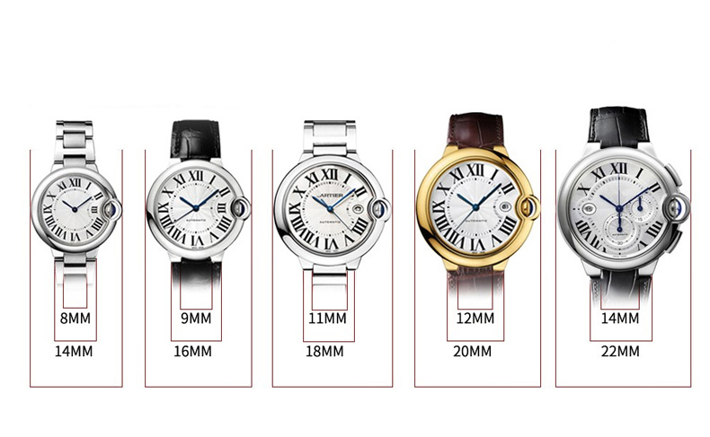 Stainless Steel Strap Bracelet for Cartier Ballon Bleu - Image 5