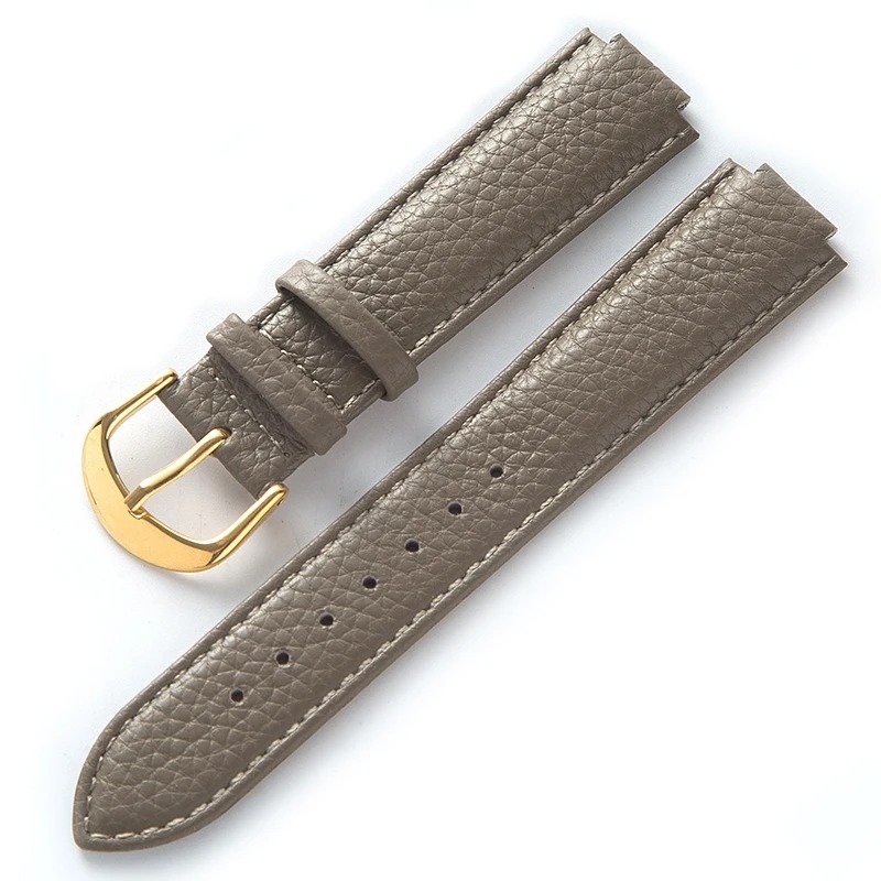 Taupe Grey Calf Leather Strap for Cartier Ballon Bleu – 5 Sizes - Image 2