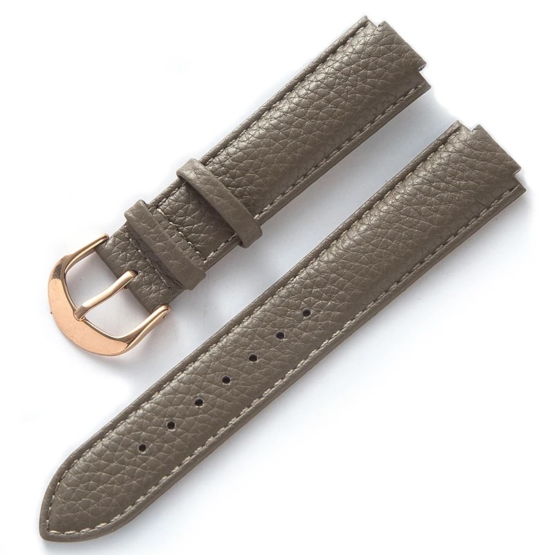 Taupe Grey Calf Leather Strap for Cartier Ballon Bleu – 5 Sizes - Image 3
