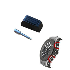 Black PVD Push Button Hublot Big Bang In Stainless Steel