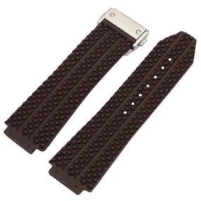 Brown Silicone Strap for Hublot Big Bang