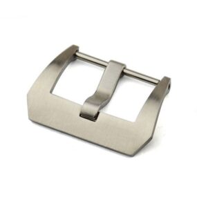 Brushed Stainless Steel Pin Buckle for Officine Panerai Luminor, Marina, Submersible...