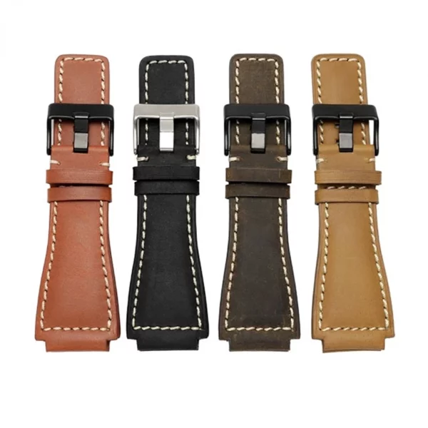 main-image-1 Brown Strap for Bell & Ross BR01/BR03 In Leather 34x24mm