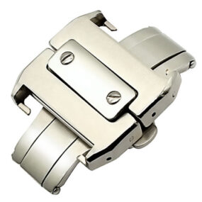 Silver Clasp Buckle for Cartier Santos - Stainless Steel