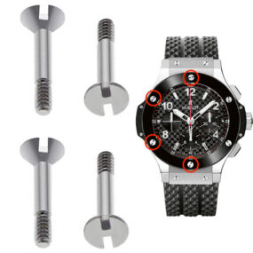 Silver Bezel Screws for Hublot Big Bang In Stainless Steel
