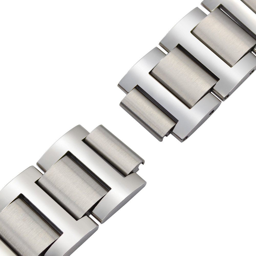 Stainless Steel Strap Bracelet for Cartier Ballon Bleu - Image 2