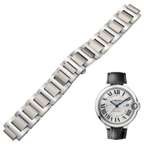 Stainless Steel Strap Bracelet for Cartier Ballon Bleu