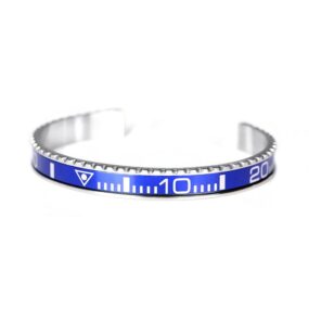 Steel Bracelet Rolex Submariner Blue Bezel Look