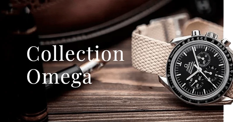 Omega collection — straps and parts for Speedmaster, Seamaster and more