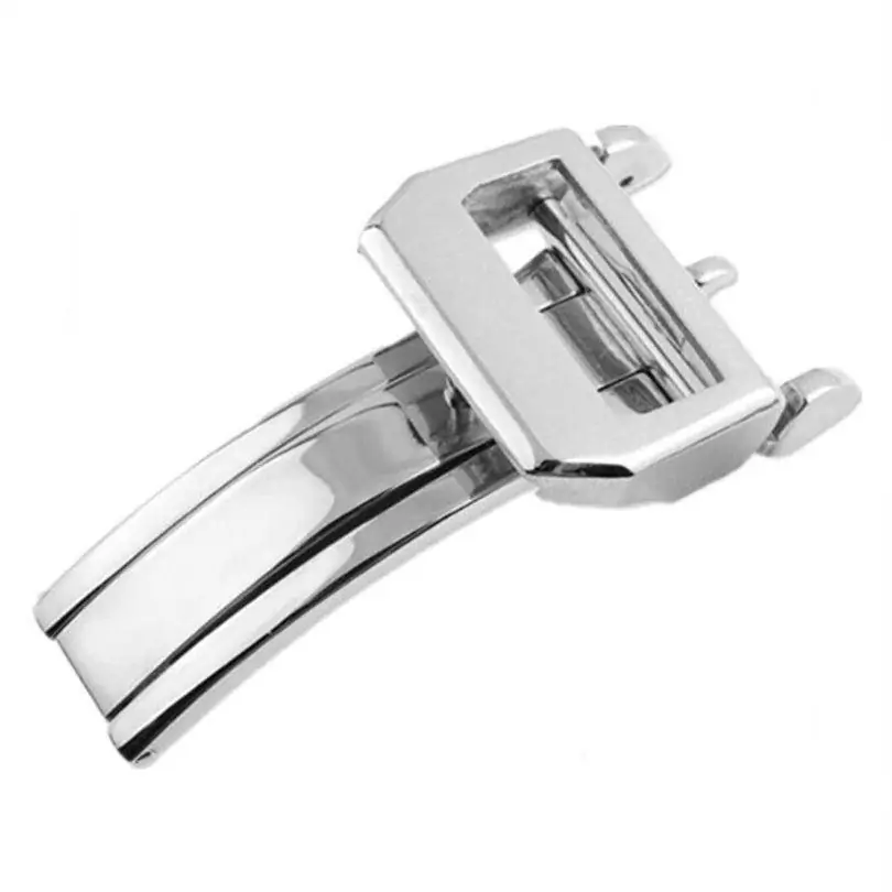 silver-butterfly-folding-buckle-for-iwc-stainless-steel(1) Silver Butterfly Folding Buckle For IWC - Stainless Steel
