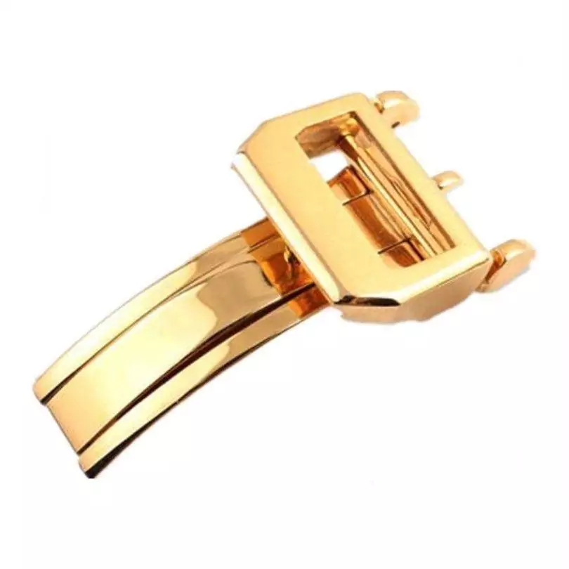 yellow-gold-butterfly-folding-buckle-for-iwc-stainless-steel(1) Yellow Gold Butterfly Folding Buckle For IWC - Stainless Steel