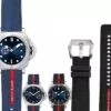 Nylon_Strap_for_Panerai_luminor_Luna_Rossa_1 Black Nylon Strap for Panerai Luna Rossa- 24mm