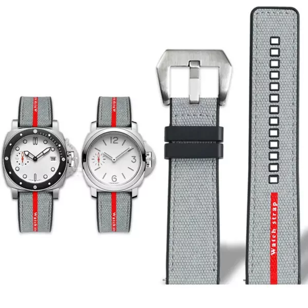 Nylon_Strap_for_Panerai_luminor_Luna_Rossa_9 Aftermarket watch strap for luxury sport watches