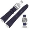 1 Strap_Bracelet_for_IWC_Ingenieur_In_nylon_with_endlink_3 2 Blue Nylon Strap Bracelet for IWC Ingenieur - 24x13.5mm