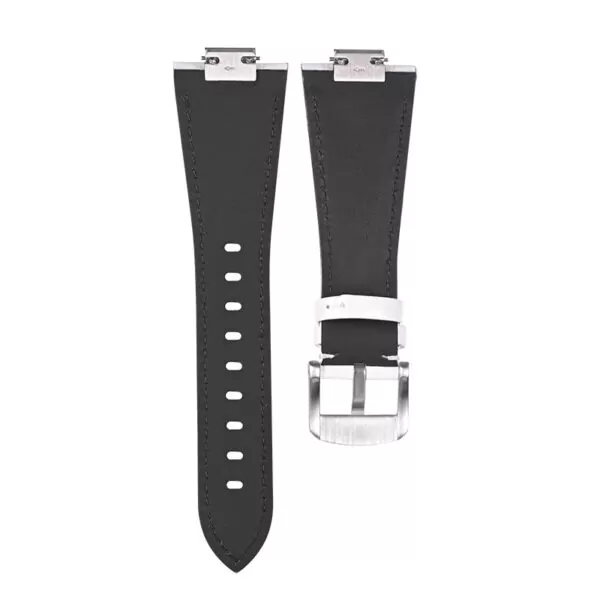 1.2 White Strap Band for Tissot PRX Bracelet with Quick-Release in Alligator/Crocodile Grain with End Link 26x12mm