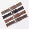 1_EACHE-italien-huile-tann-en-cuir-v-ritable-lib-ration-rapide-rallye-course-montre-bracelet-pour (1) Brown Quick Release Leather Racing Watch Strap in 20, 22mm