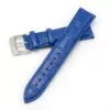 32_HTB1ZIBZdgmH3KVjSZKzq6z2OXXa7 Universal Blue Crocodile/Alligator Leather Strap Band with Pin Buckle - 7 Sizes