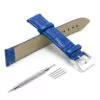 36_HTB1.DNYdfWG3KVjSZFgq6zTspXaQ Universal Blue Crocodile/Alligator Leather Strap Band with Pin Buckle - 7 Sizes