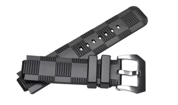 7_HTB1Qt2pfr3nBKNjSZFMq6yUSFXaS Black Rubber Strap for Louis Vuitton Tambour