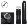 9Rubber_Strap_for_New_Zenith_Defy_22-23mm_ Black Rubber Strap Bracelet for Zenith Defy - 25x22mm