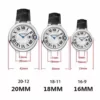 Ballon Bleu Cartier Chart 2 Pink Fuchsia Genuine Crocodile Leather Strap for Cartier Ballon Bleu