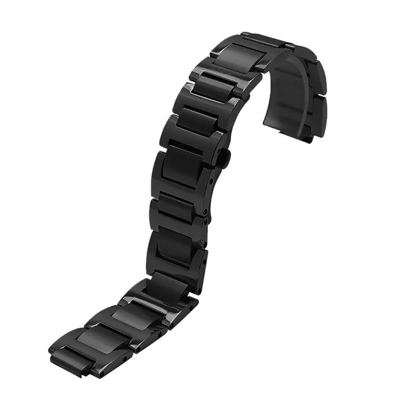 Black PVD Bracelet Ballon Bleu Cartier in Stainless Steel