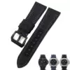 Black Black clasp_racelet-de-montre-en-toile-de-nylon-de_variants-0 copy Black & Grey Nylon Strap for Panerai Luminor Submersible Mike Horn - 26mm