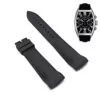 Black Rubber Strap Bracelet for Franck Muller_Casablanca_22mm_4 Black Strap For Cassablanca Franck Muller 22mm In Rubber