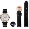 Black rose_bracelet-en-cuir-veritable-pour-hommes_variants-13 Black Calf Leather Strap For Jaeger-LeCoultre Reverso, Master Control, Ultra-Thin - 19,20,21mm