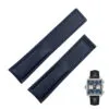 Blue Blue Line_accessoires-de-montre-pour-etiquette-pou_variants-1 Blue Racing Strap for TAG Heuer Monaco In Perforated Leather - 22mm