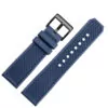 Blue black buckle_boucle-ardillon-pour-bracelet-de-montre_variants-1(1) Blue Rubber Strap Bracelet for Cartier Caliber