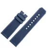 Blue no buckle_boucle-ardillon-pour-bracelet-de-montre_variants-4(1) Blue Rubber Strap Bracelet for Cartier Caliber