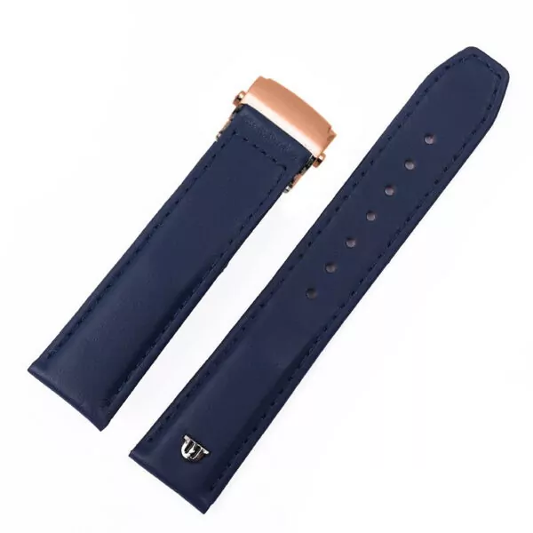 Blue rose buckle_racelet-de-montre-en-cuir-veritable-20_variants-11 Blue Leather Strap For Eliros, Pontos, Masterpiece, Maurice Lacroix 20,22mm