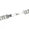 Bvlgari_Straps_Parts_39 - SS8: Diagono Steel band (1) Stainless Steel Strap Bracelet for Bvlgari Diagono