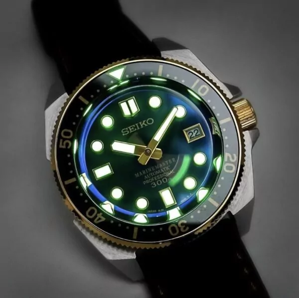 CT708B.jpg Polished/Brushed Full Size Seiko Samurai Conversion Case – 200M SKX007