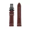 Calf Leather Strap Bracelet for Breitling Aviation_6 Brown Strap for Breitling In Cowhide Leather - 2 sizes