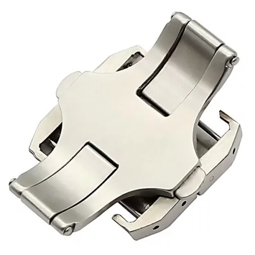 Cartier_Straps_Parts_53 - B:Buckle Santos (1) Black Rubber Strap Band for New Santos Cartier Quick Switch