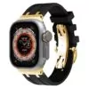 Case-Royal-Oak-Apple-Iwatch-16 Black & Gold Rubber Band for Apple iWatch Series with Royal Oak End Links
