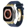 Case-Royal-Oak-Apple-Iwatch-23 Blue and Gold Rubber Band for Apple iWatch Series with Royal Oak End Links