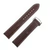 Dark Brown Silver_cinturini-in-vera-pelle-bovina-napa-fran_variants-7 Dark Brown Strap Bracelet for Omega Seamaster 300, DeVille, Speedmaster In Calf Leather - 20, 21mm