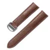Dark brown_sangles-en-cuir-pour-hommes-et-femmes-a_variants-0 Brown Strap Bracelet for Cartier Tank in Pebbled Calf Leather – 10 Sizes