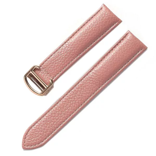 Flesh pink roses_sangles-en-cuir-pour-hommes-et-femmes-a_variants-8 Flesh Pink Bracelet for Cartier Tank in Pebbled Calf Leather – 10 Sizes