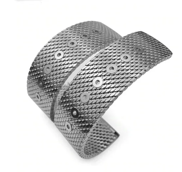 Steel Mesh Milanese Strap Bracelet Omega James Bond, Seamaster - 19,20mm