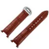 Leather-Strap-Bracelet-For-New-pasha-With-Quick-release-17 Brown Strap Cartier Pasha Quick Release in Genuine Crocodile Leather 19x12mm