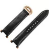Leather-Strap-Bracelet-For-New-pasha-With-Quick-release-19 Black Strap Cartier Pasha Quick Release in Genuine Calf Leather 19x12mm