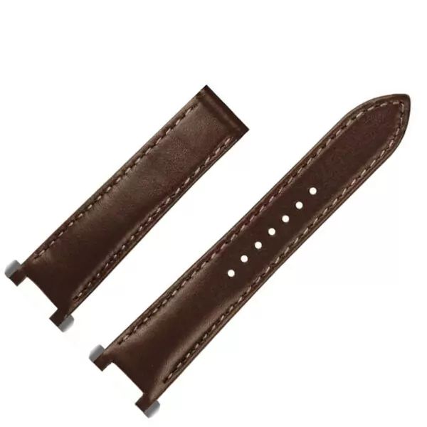 Leather-Strap-Bracelet-For-New-pasha-With-Quick-release-28 Brown Strap Cartier Pasha Quick Release in Genuine Calf Leather 19x12mm