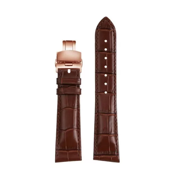 Leather_Strap_for_Hamilton_Ventura_5 Brown Strap Bracelet for Hamilton Ventura in Cowhide Leather- 21mm