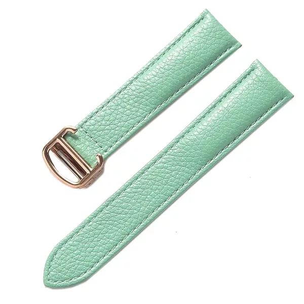 Light blue rose_sangles-en-cuir-pour-hommes-et-femmes-a_variants-10 Light Blue Bracelet for Cartier Tank in Pebbled Calf Leather – 10 Sizes